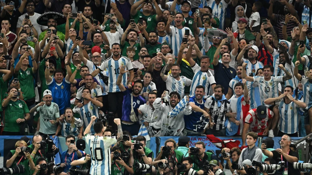 Argentina-México, récord de público en un Mundial desde Estados Unidos 1994