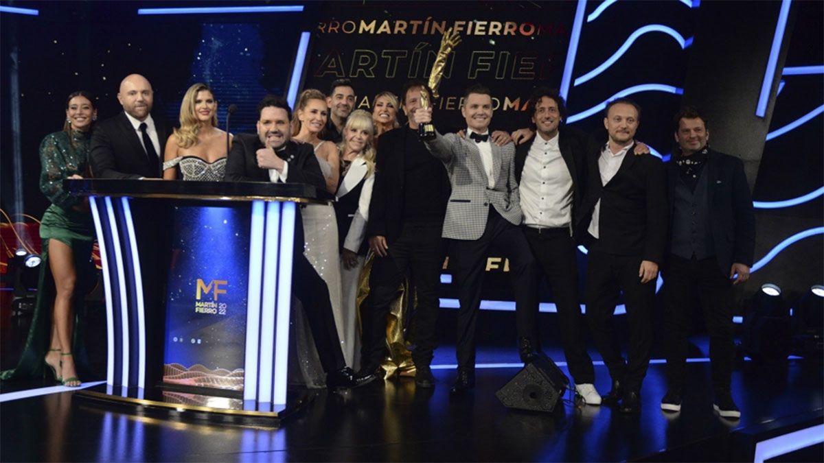 MasterChef Celebrity se llevó el Martín Fierro de oro 2022
