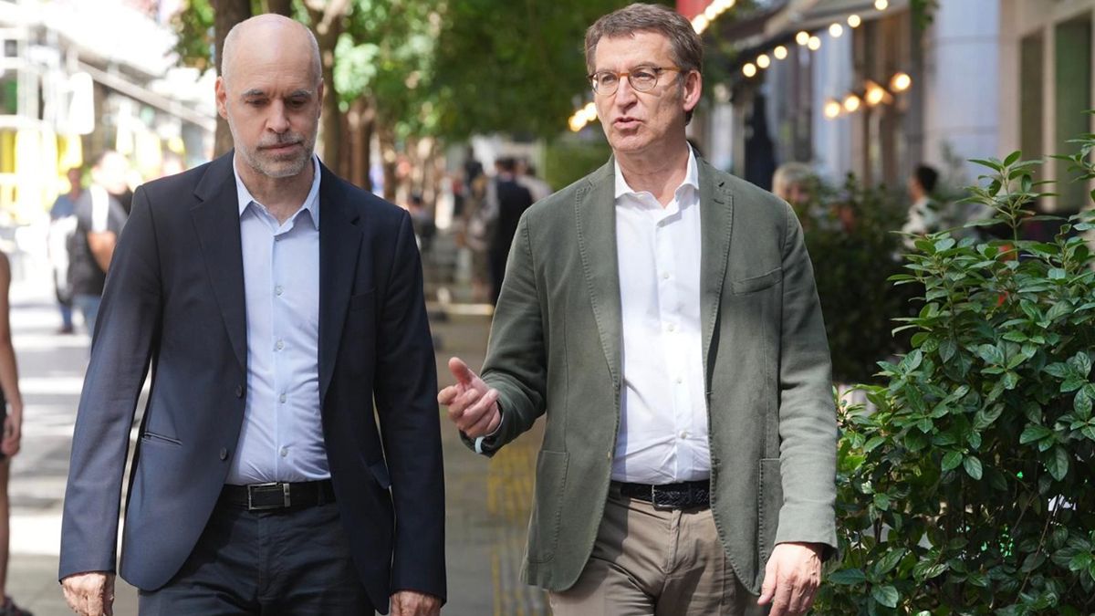 Horacio Rodríguez Larreta de gira por Europa: se reunió con el presidente del Partido Popular español