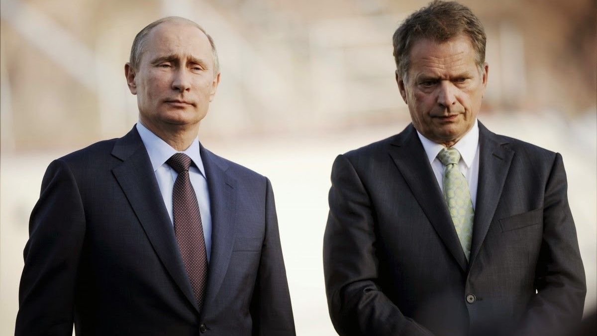Vladimir Putin y Sauli Niinistö.