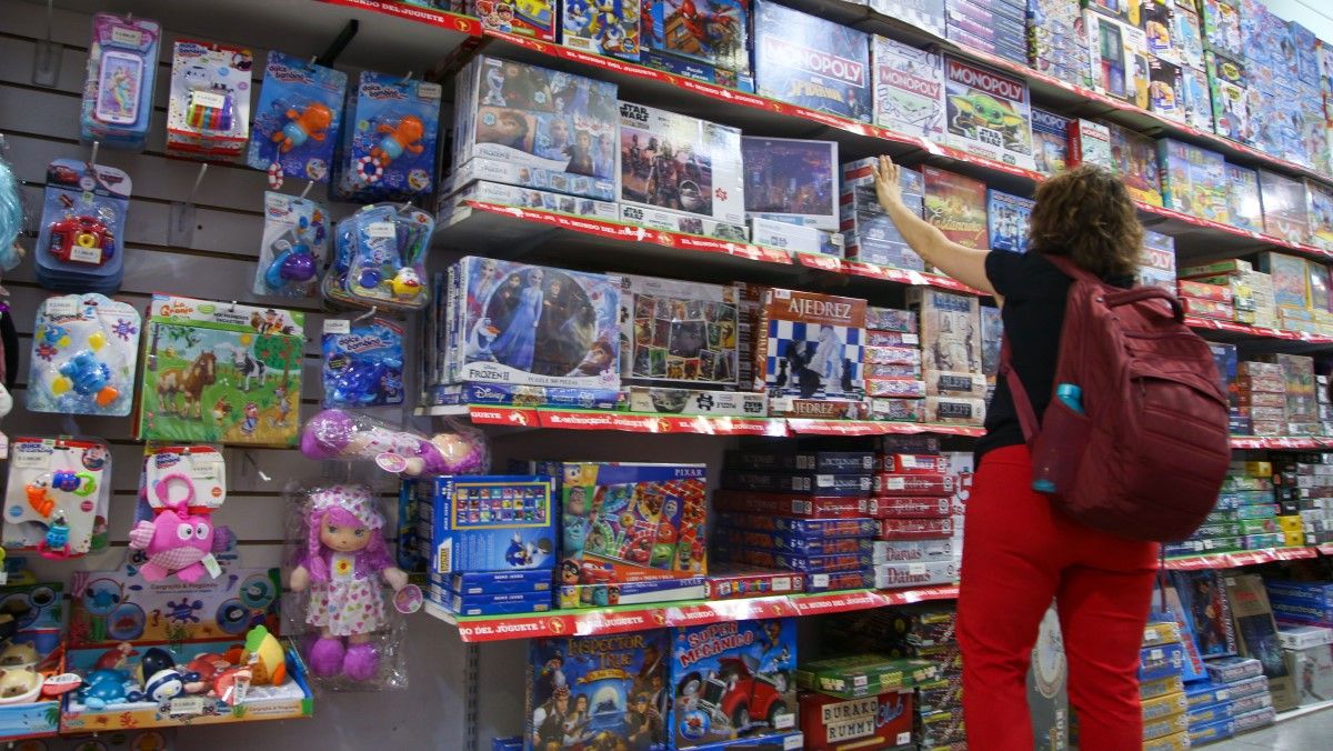 Las ventas de juguetes y juegos cayeron en Reyes 3,1 por ciento