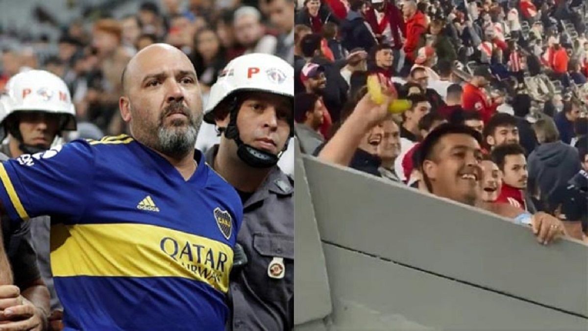 Los hinchas sancionados: Leandro Germán Ponzo (Boca) y Gustavo Sebastián Gómez (River).