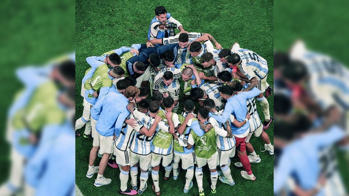 Los jugadores argentinos recibieron a sus familiares en la concentración