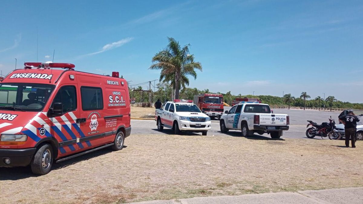 El cuerpo fue hallado por bomberos voluntarios de Ensenada