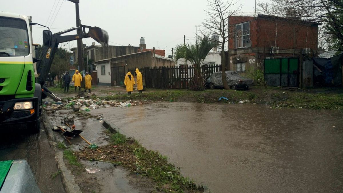 Un hombre falleció durante el temporal en Florencio Varela