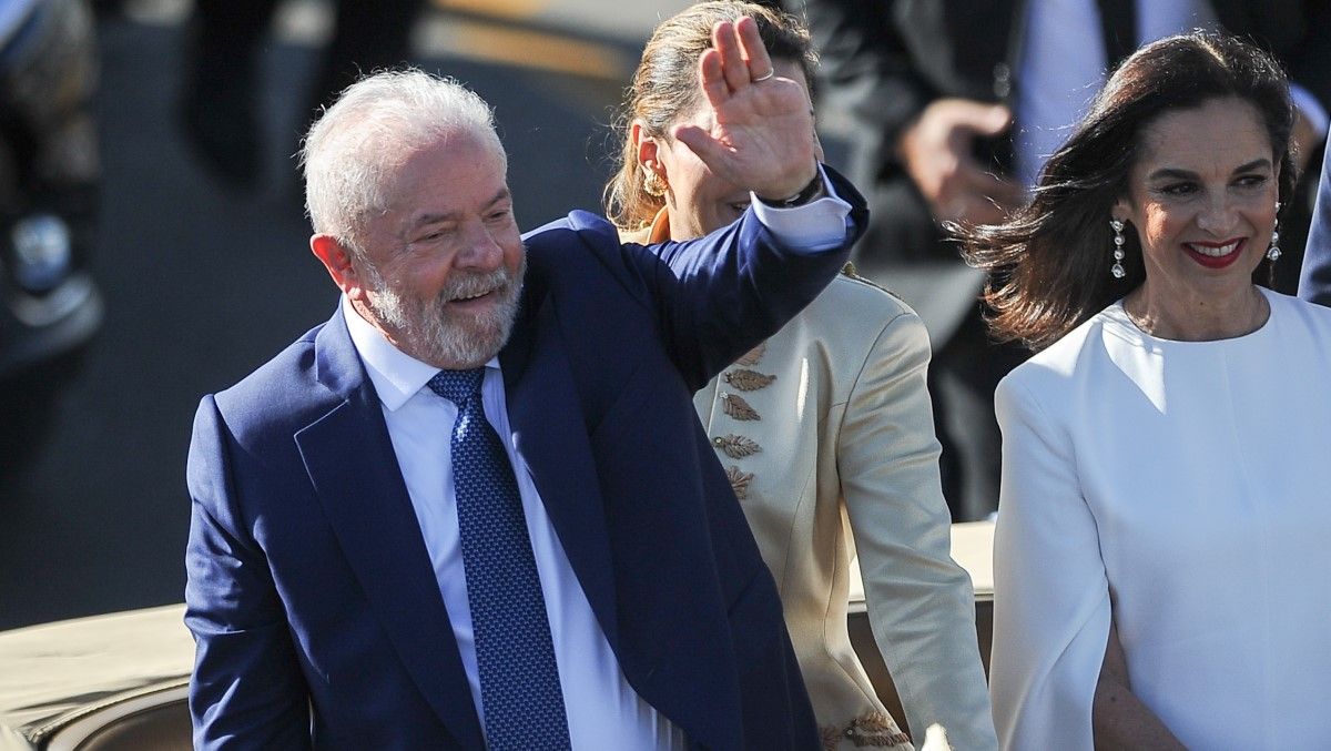 Lula juró como Presidente de Brasil