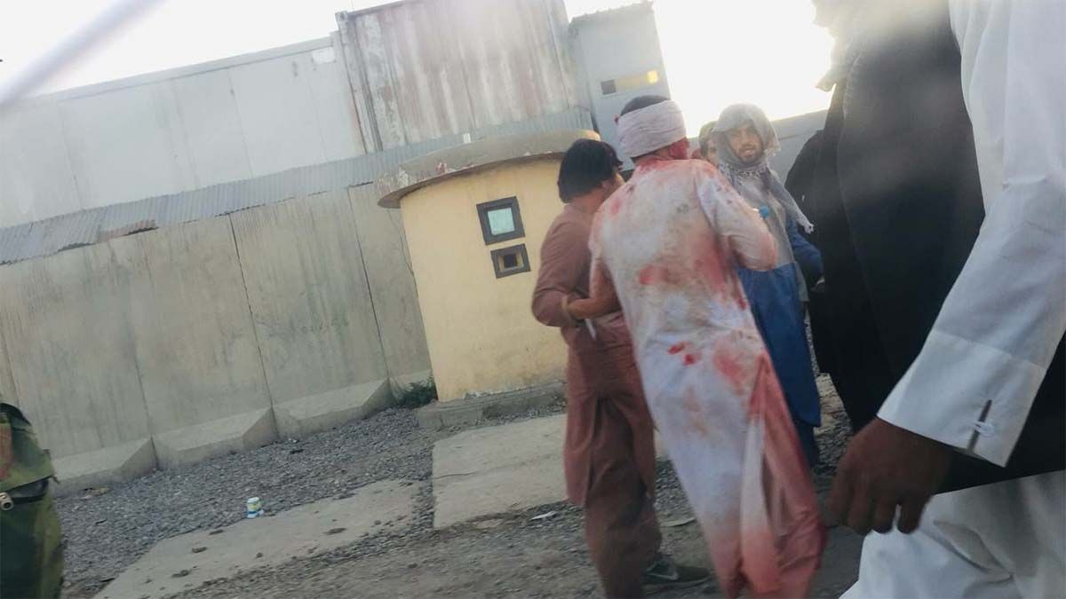 Se registró una explosión fuera del aeropuerto de Kabul