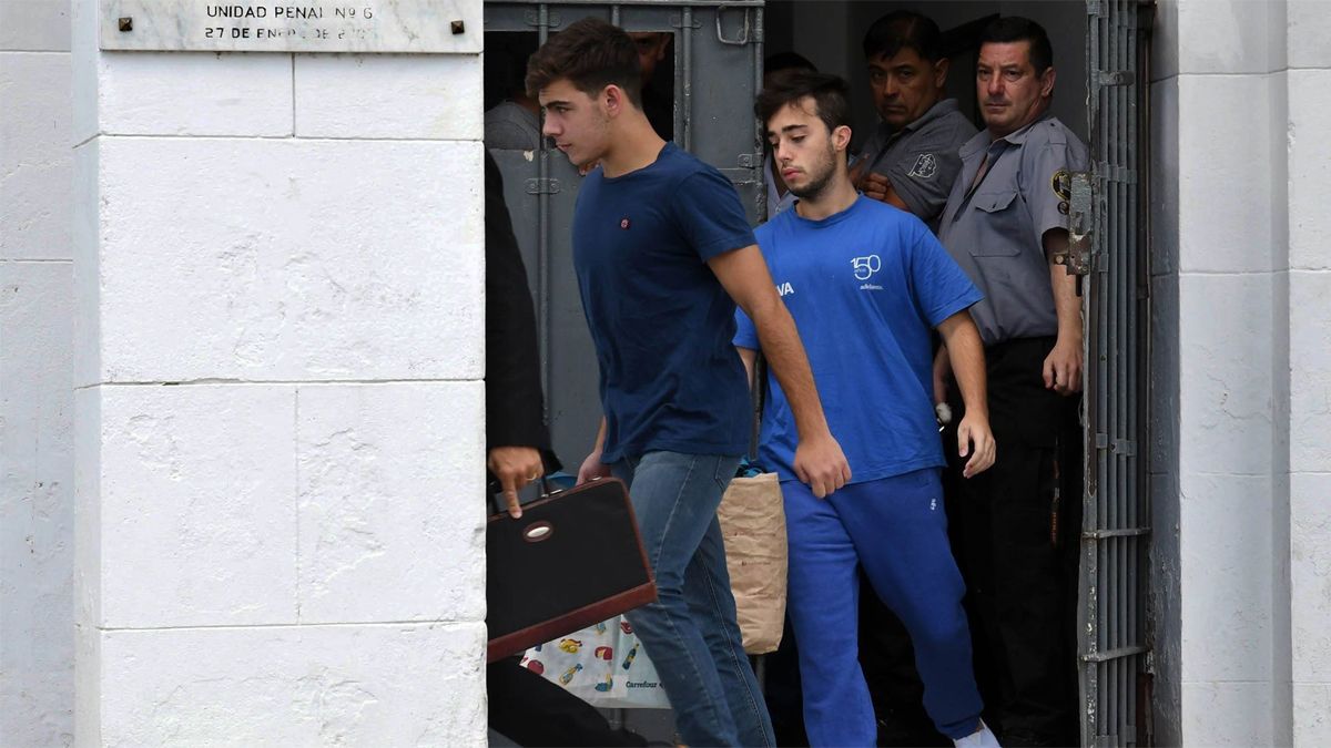 Juan Pedro Guarino y Alejo Milanesi fueron liberados la semana pasada.