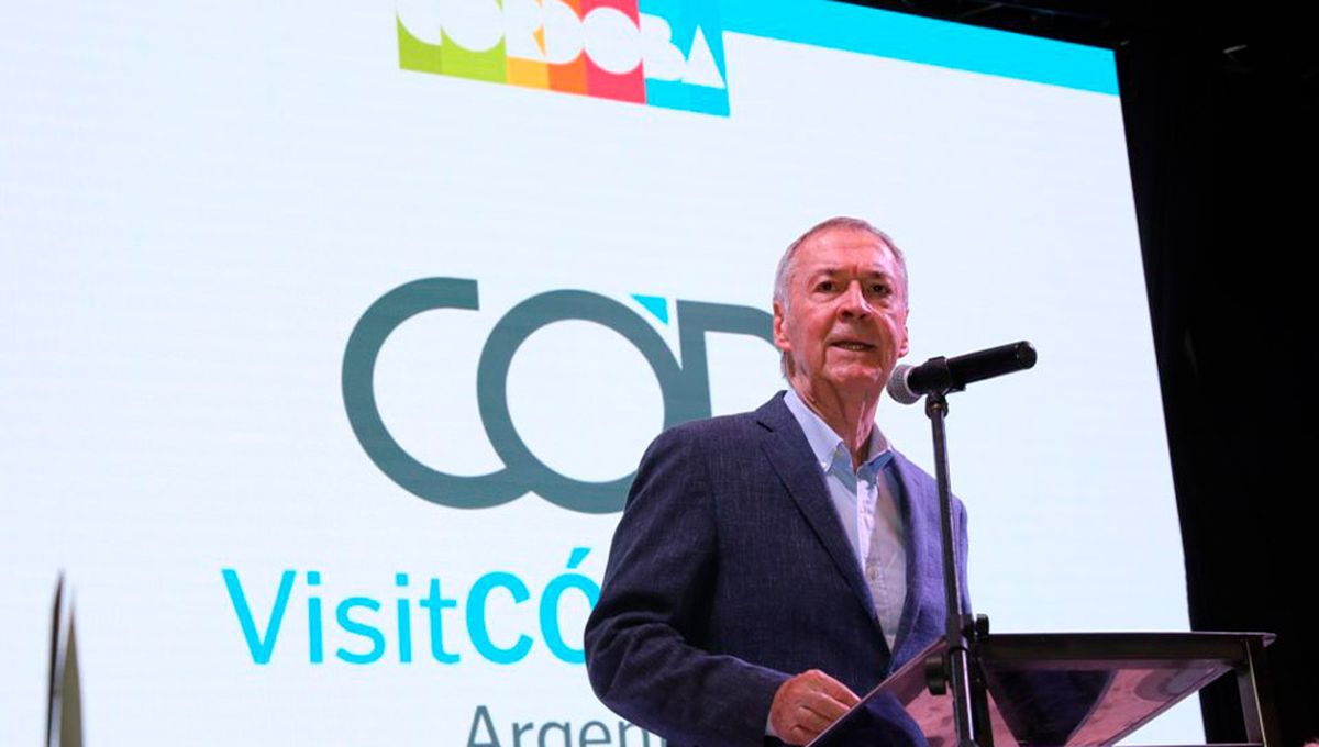 El gobernador Juan Schiaretti participó del lanzamiento de Visit Córdoba
