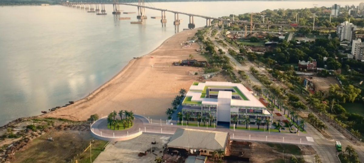 Este es el insólito proyecto del shopping que pretenden construir sobre la playa correntina